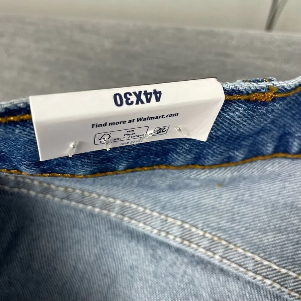 George Straight Leg Regular Fit Denim Jeans Men’s Size 44x30 NEW